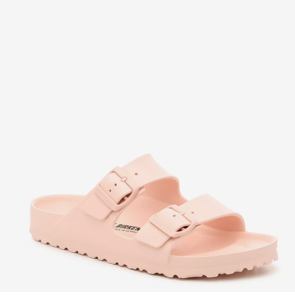 Birkenstock Arizona Essentials EVA Slide Sandal - Light Pink (NEW- NEVER WORN)